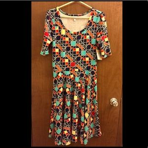 LulaRoe Nicole Dress NBW